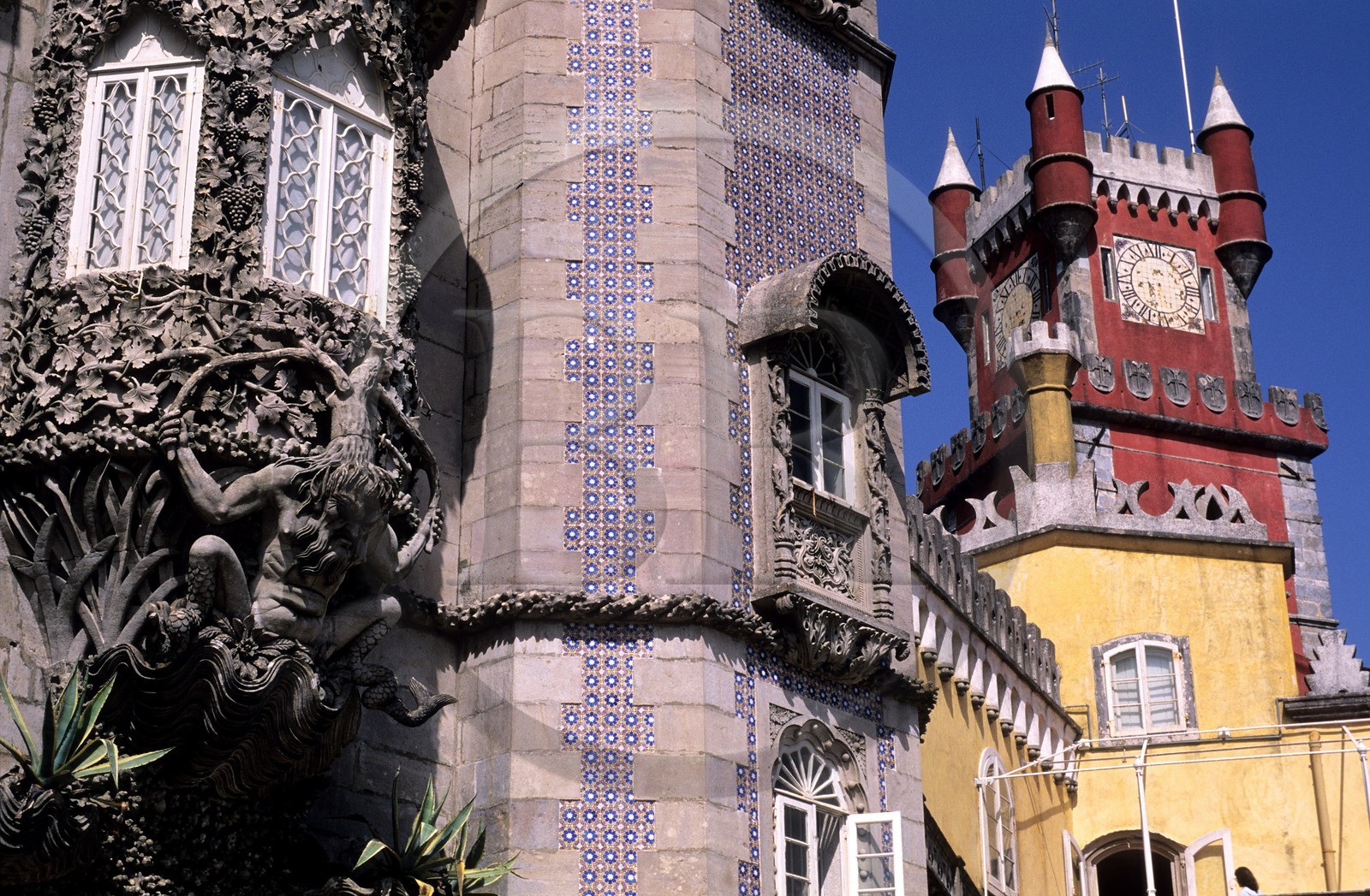 Portugal, Estrémadure, Sintra, Palais National de Pena (Palacio Nacional da Pena)