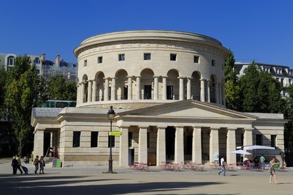 France, Paris (75), rotonde de la Villette par l' architecte Claude Nicolas Ledoux