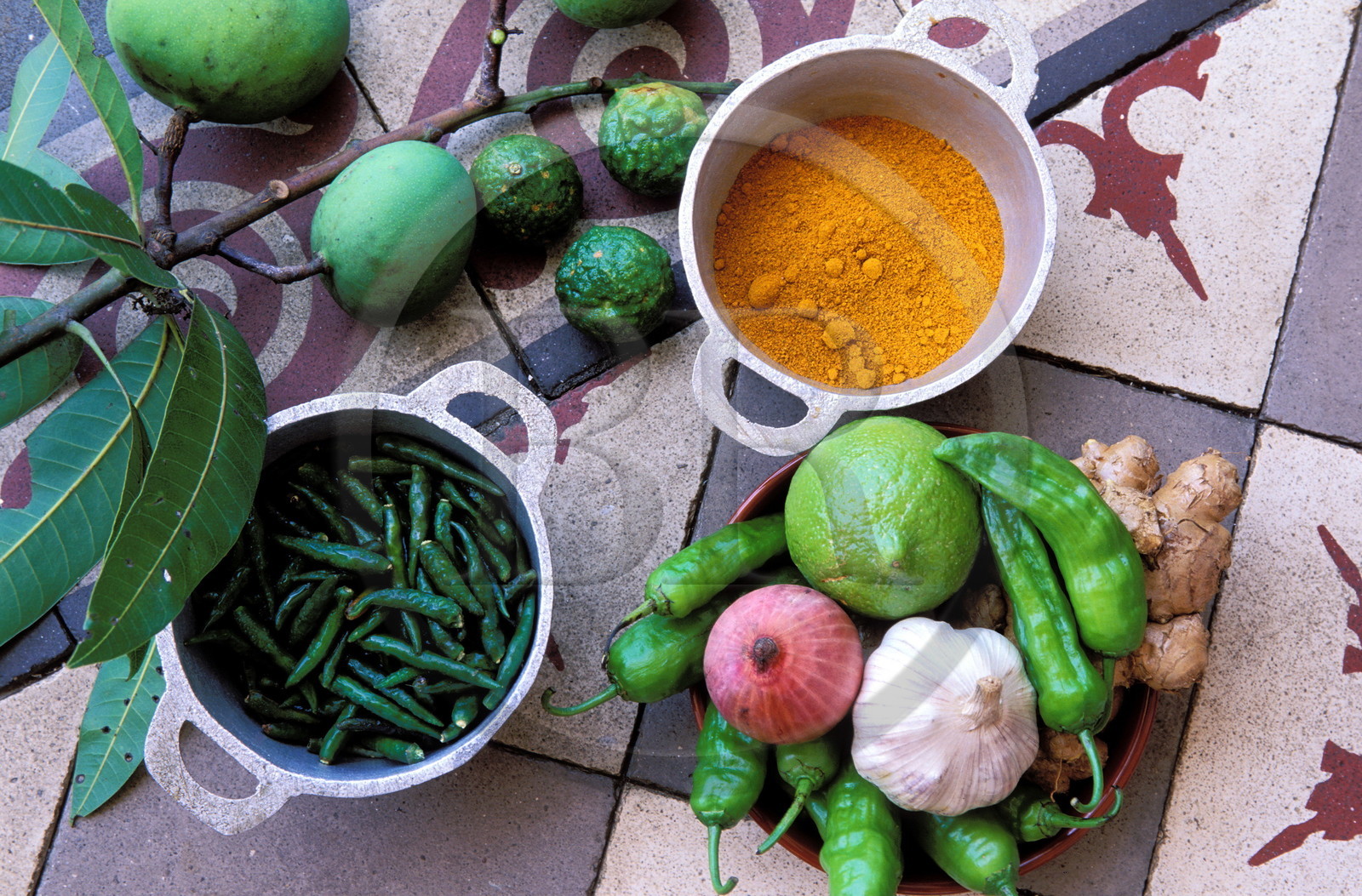 France, île de la Réunion, cuisine créole