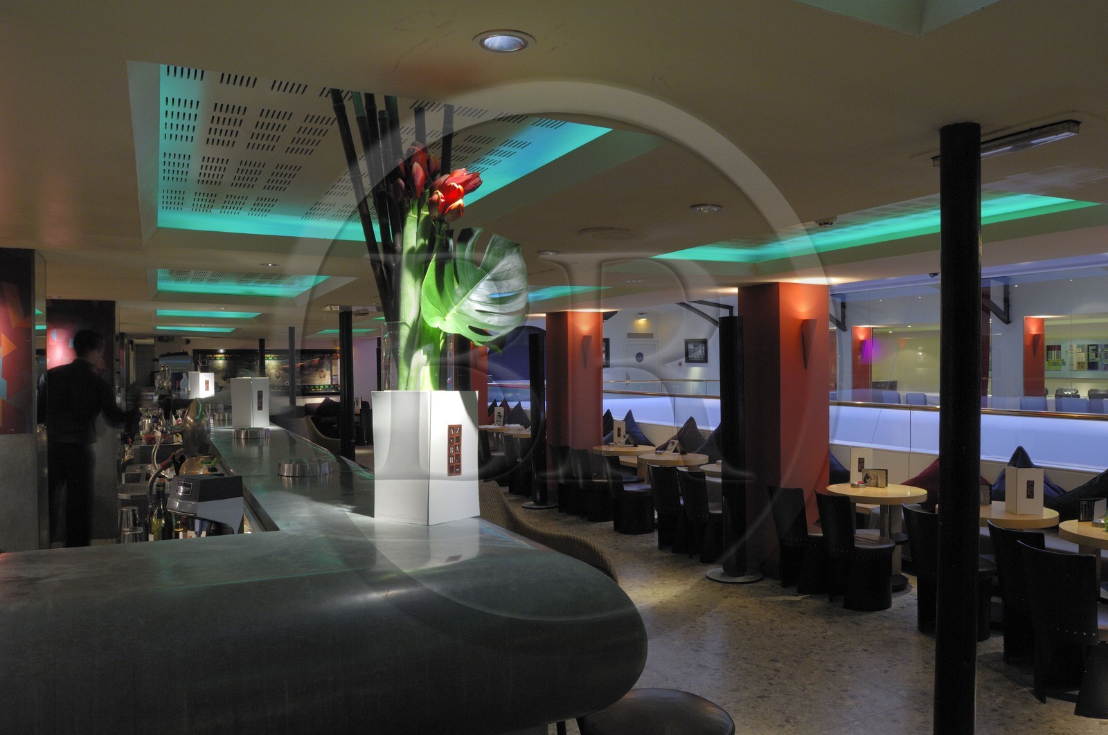 France, Paris (75), restaurant Alcazar rue Mazarine