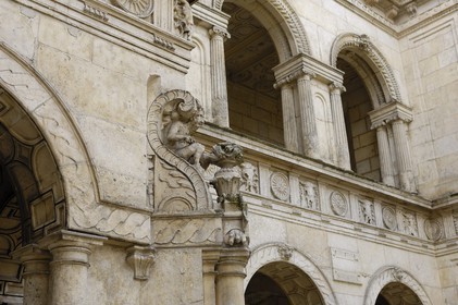France, Charente-Maritime (17), La Rochelle, maison Henri II rue des Augustins