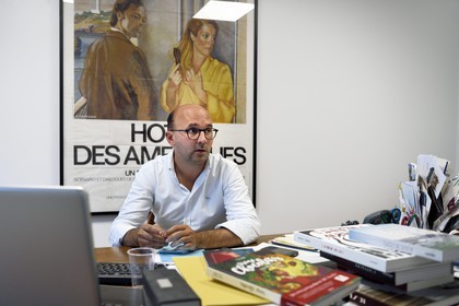 France, Pyrénées-Atlantiques (64), Pays-Basque, Biarritz, Jean Le Gall directeur général des Editions Atlantica