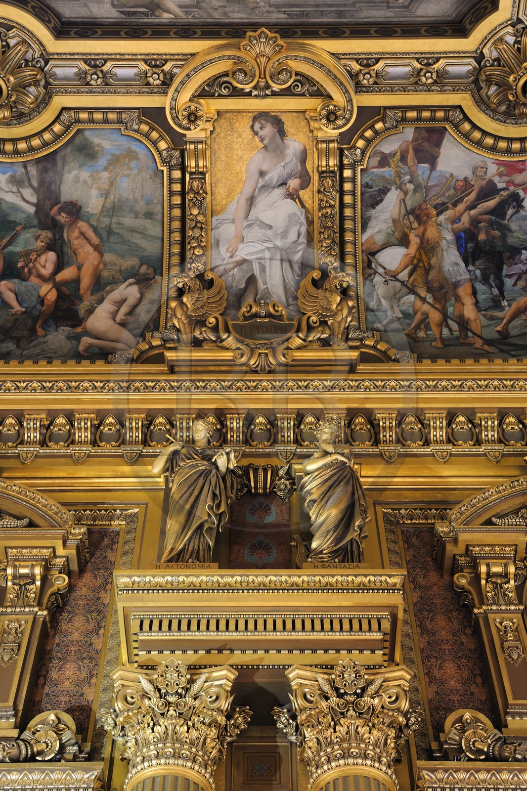 France, Paris (75), l'Opéra Garnier, le Grand Foyer