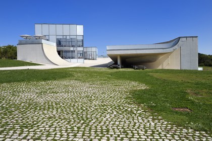 France, Pyrénées-Atlantiques (64), Pays-Basque, Biarritz, la Cité de l'Océan et du Surf de l'architecte Steven Holl