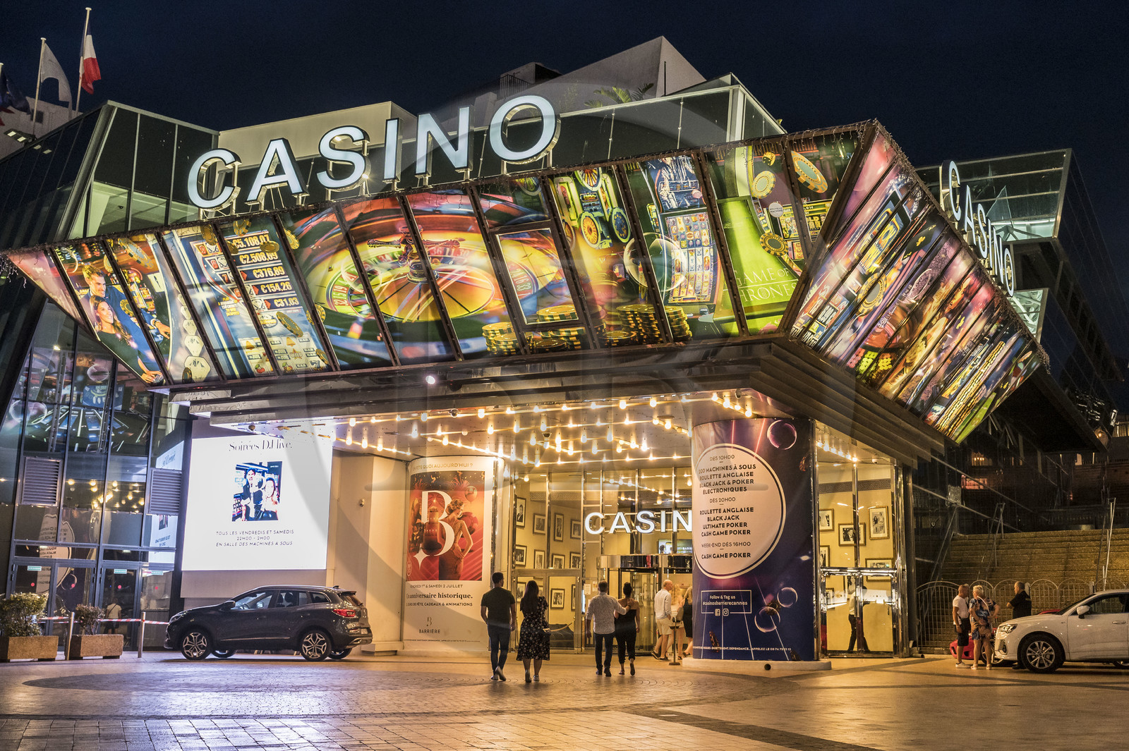 France, Alpes-Maritimes, Cannes, Palais des Festivals, the casino