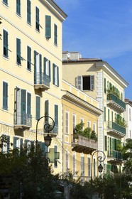 France, Corse-du-Sud (2A), Ajaccio, immeubles du Cours Napoleon