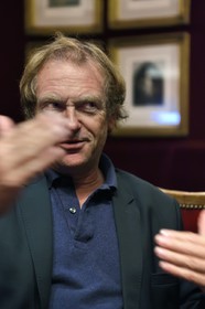 France, Paris (75), Hotel Westin, l'écrivain Didier Van Cauwelaert