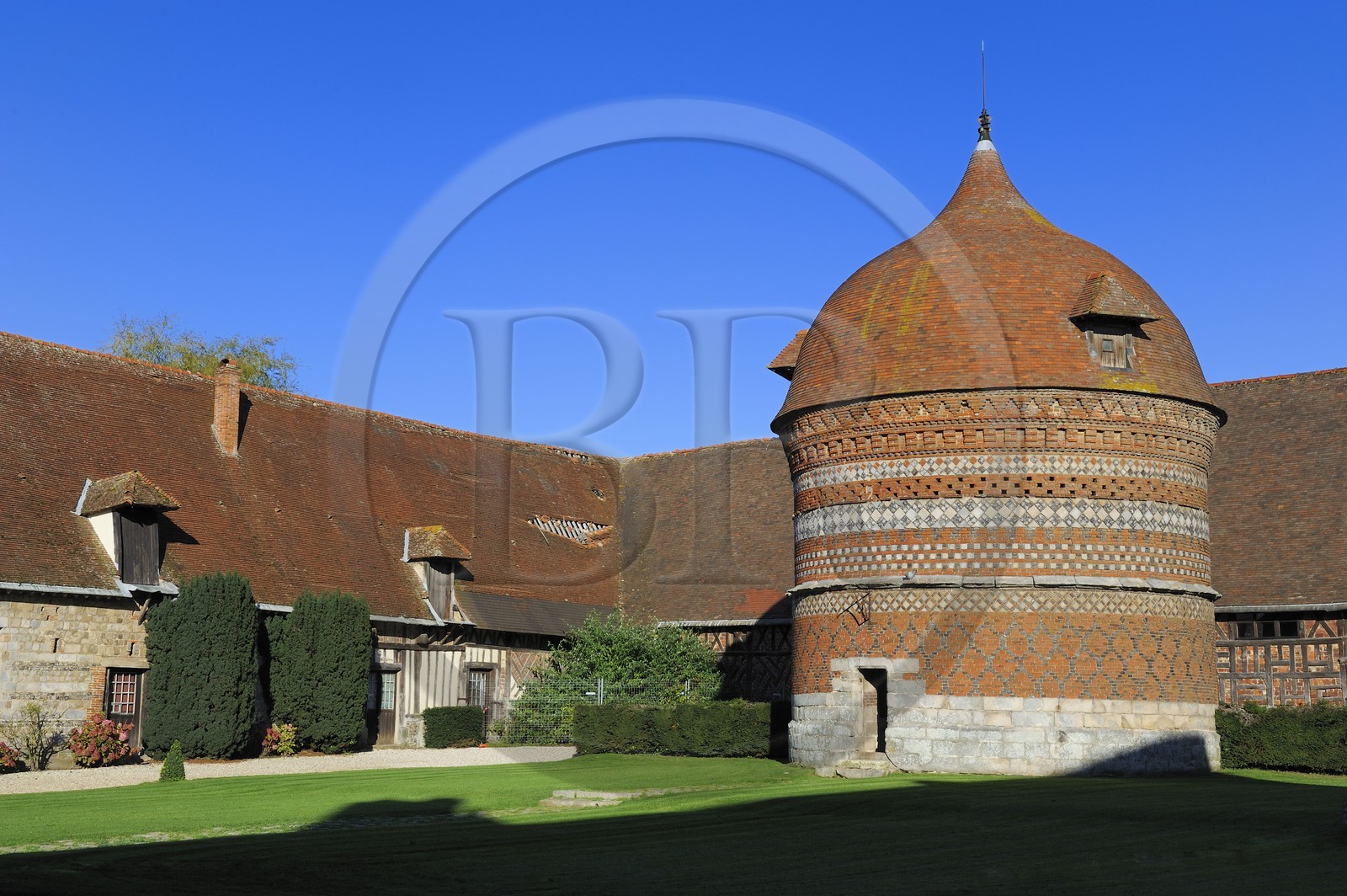 France, Seine-Maritime (76), Varengeville-sur-Mer, le colombier du  Manoir d' Ango