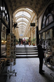 France, Paris (75), la galerie Vivienne, la Librairie Ancienne de François Jousseaume