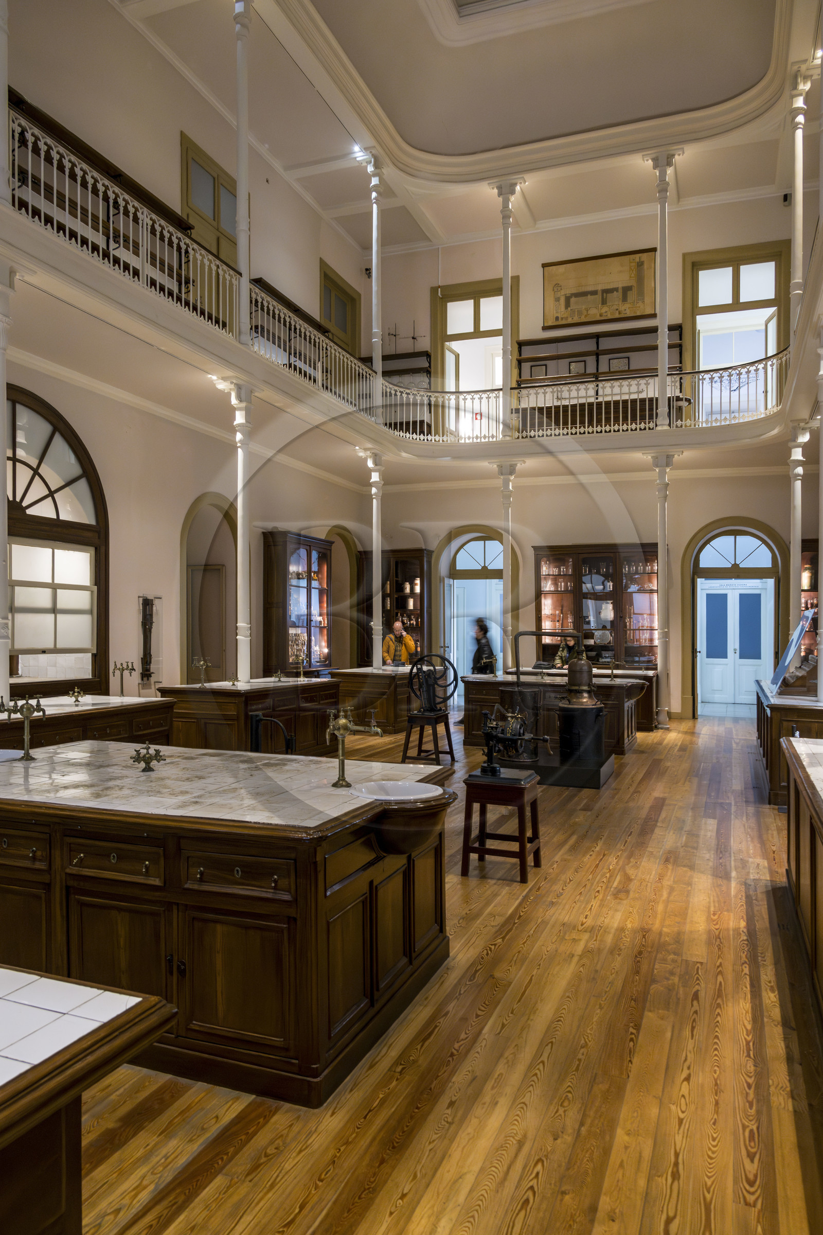 Portugal, Lisbonne, Musée national d'histoire naturelle et des sciences (Museu Nacional de Historia Natural e da Ciencia), ancien laboratoire de chimie