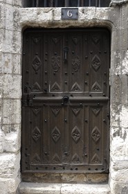 France, Loir et Cher (41), Blois, porte renaissance rue Pierre-de-Blois