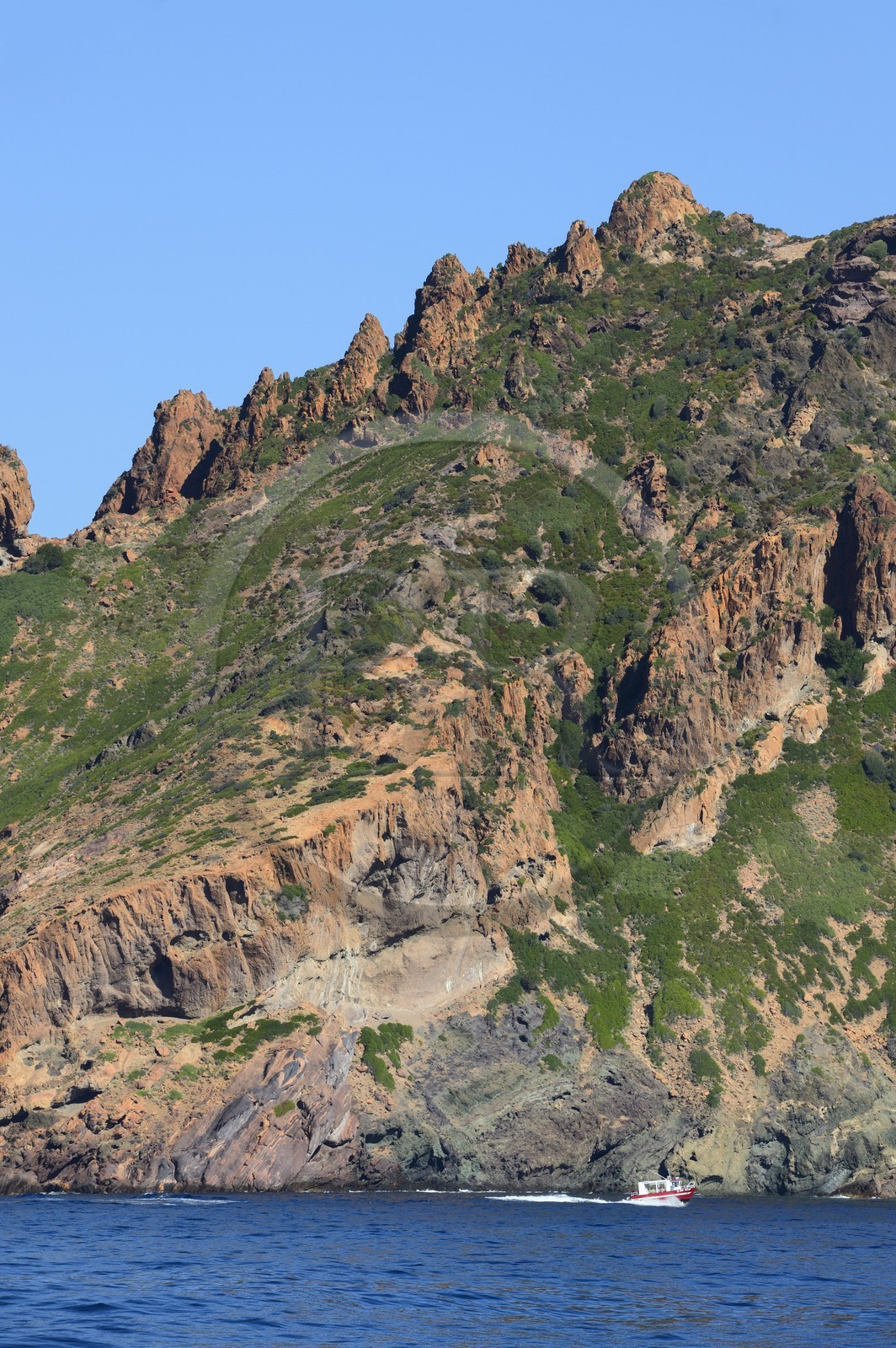 France, Corse du Sud, Golfe de Porto, listed as World Heritage by UNESCO, Scandola Nature Reserve