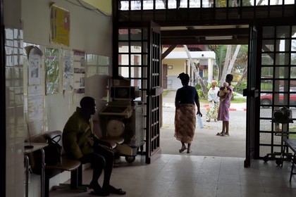 Gabon, Province du Moyen-Ogooué, Lambaréné, Hopital Albert Schweitzer, la Maternité