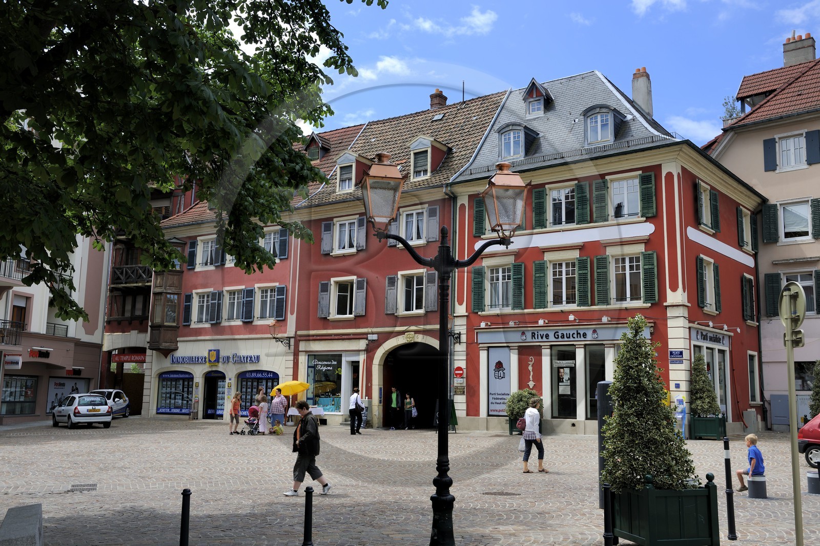 France, Haut Rhin, Mulhouse, place de la Concorde