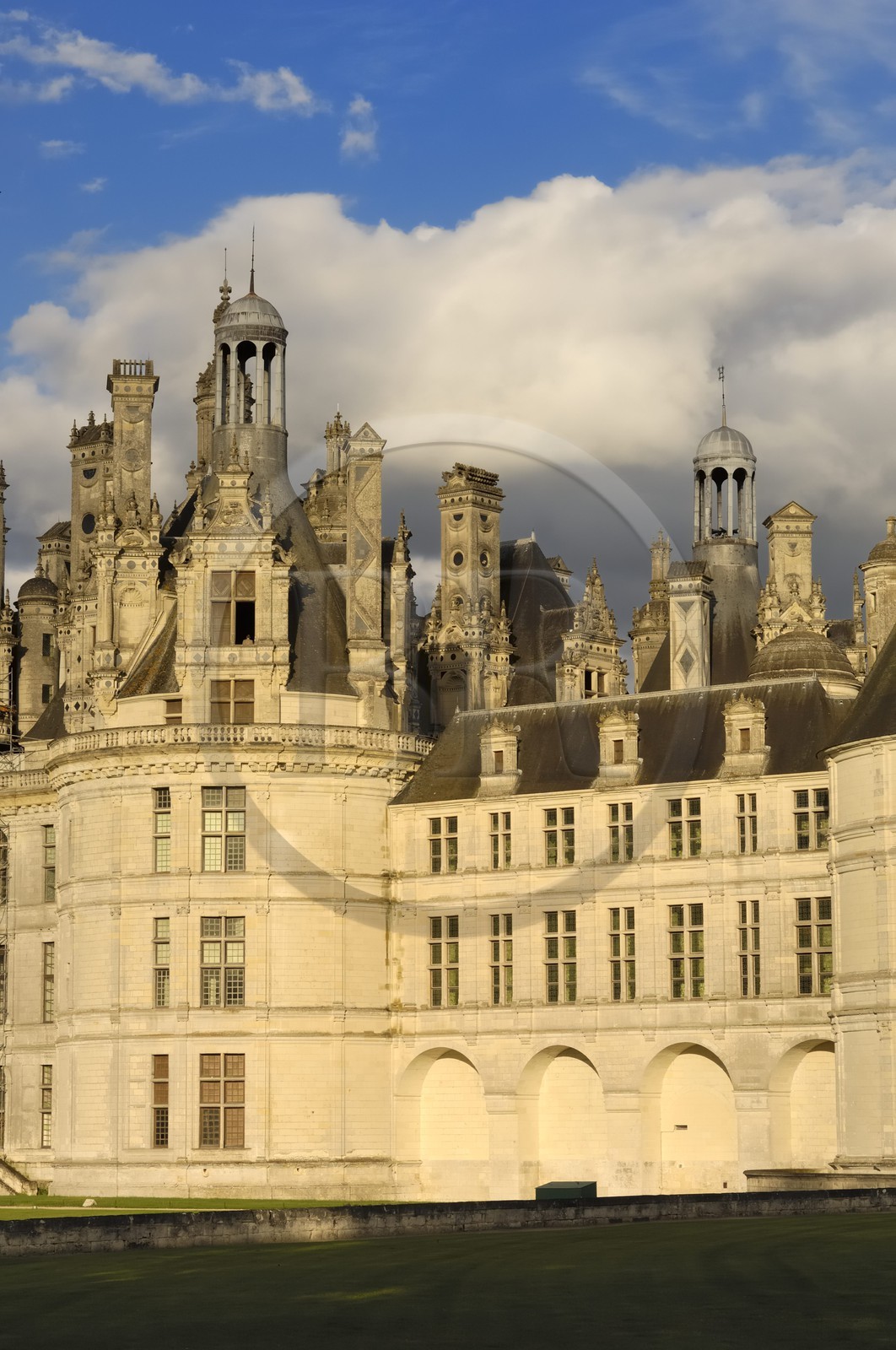 France, Loir et Cher (41), Vallée de la Loire classée Patrimoine Mondial de l' UNESCO, château de Chambord