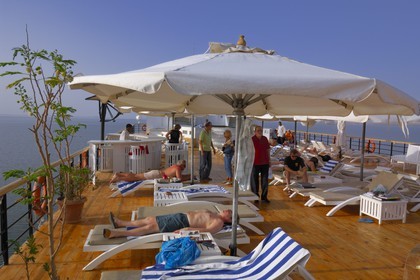 Egypte, Haute Egypte, Nubie, Lac Nasser, croisière sur le lac à bord du bateau Qasr Ibrim