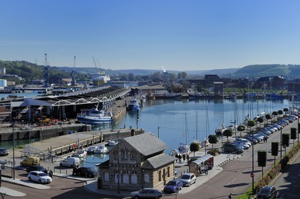 France, Seine-Maritime, Dieppe, the fishing harbour
