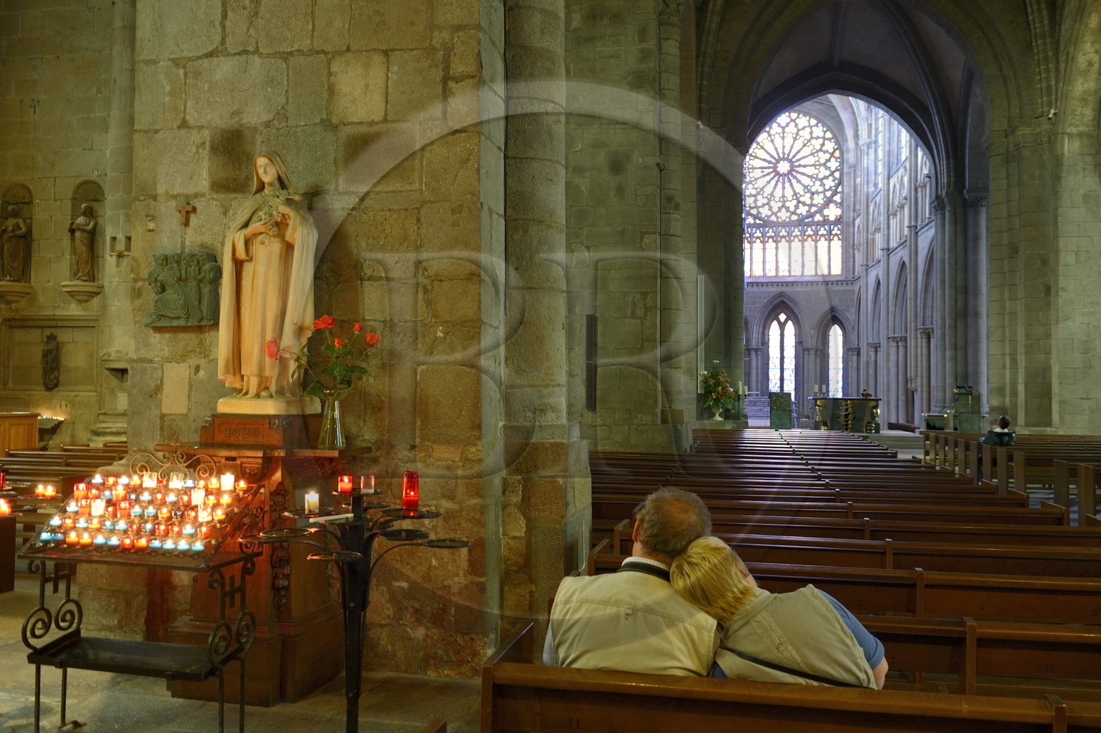 France, Ille-et-Vilaine, cote d'emeraude (Emerald Coast), Saint Malo, cathedrale Saint Vincent