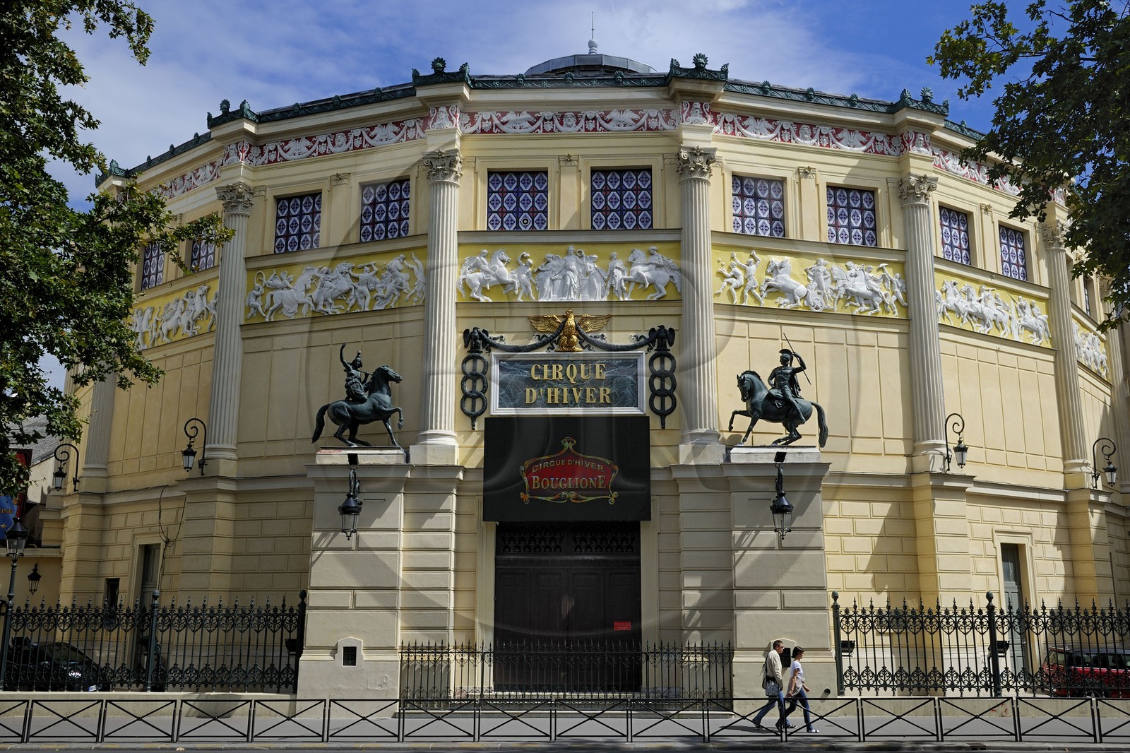 France, Paris (75), boulevard des Filles du Calvaire, le Cirque d'Hiver