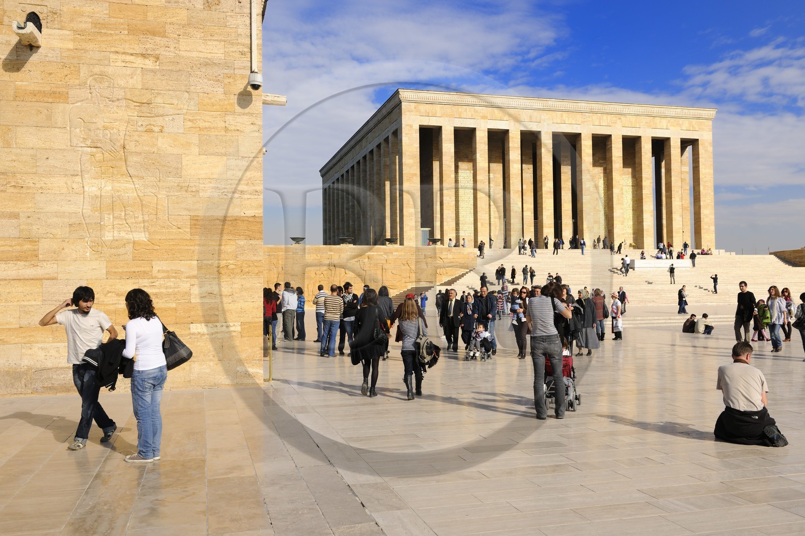 Turkey, Central Anatolia, Ankara, Ataturk Mausoleum