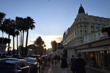 France, Alpes-Maritimes, Cannes, the Carlton palace on the boulevard de la Croisette