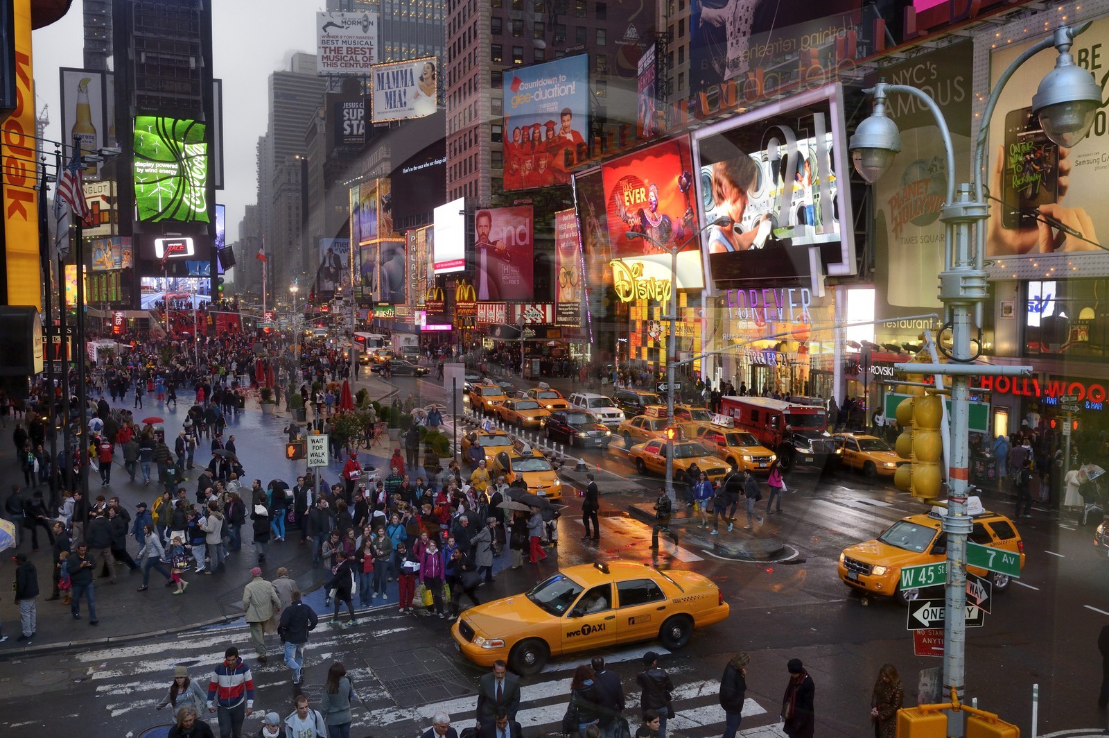 Etats-Unis, New York, Manhattan, Midtown, Times Square