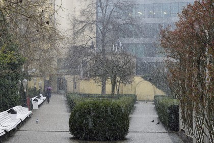 République Tchèque, Prague, Nove Mesto, jardin des franciscains (Frantiskanska zahrada)