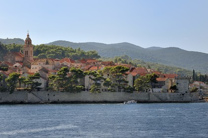 Croatia, Dalmatia, Dalmatian coast, Korcula Island, Korcula Town