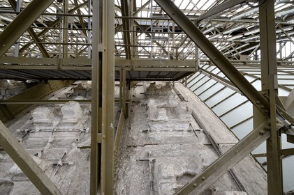 France, Paris (75), musée d'Orsay, les combles aussi appelées double peau au dessus de l'ancienne gare
