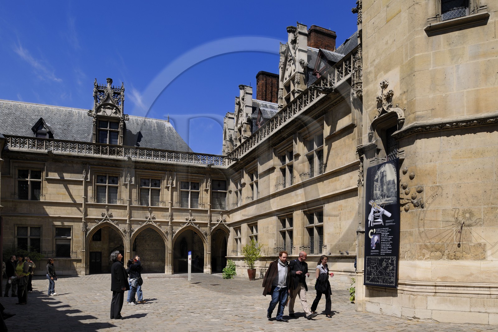 France, Paris (75), musée du Moyen-Age, ancien hôtel de Cluny