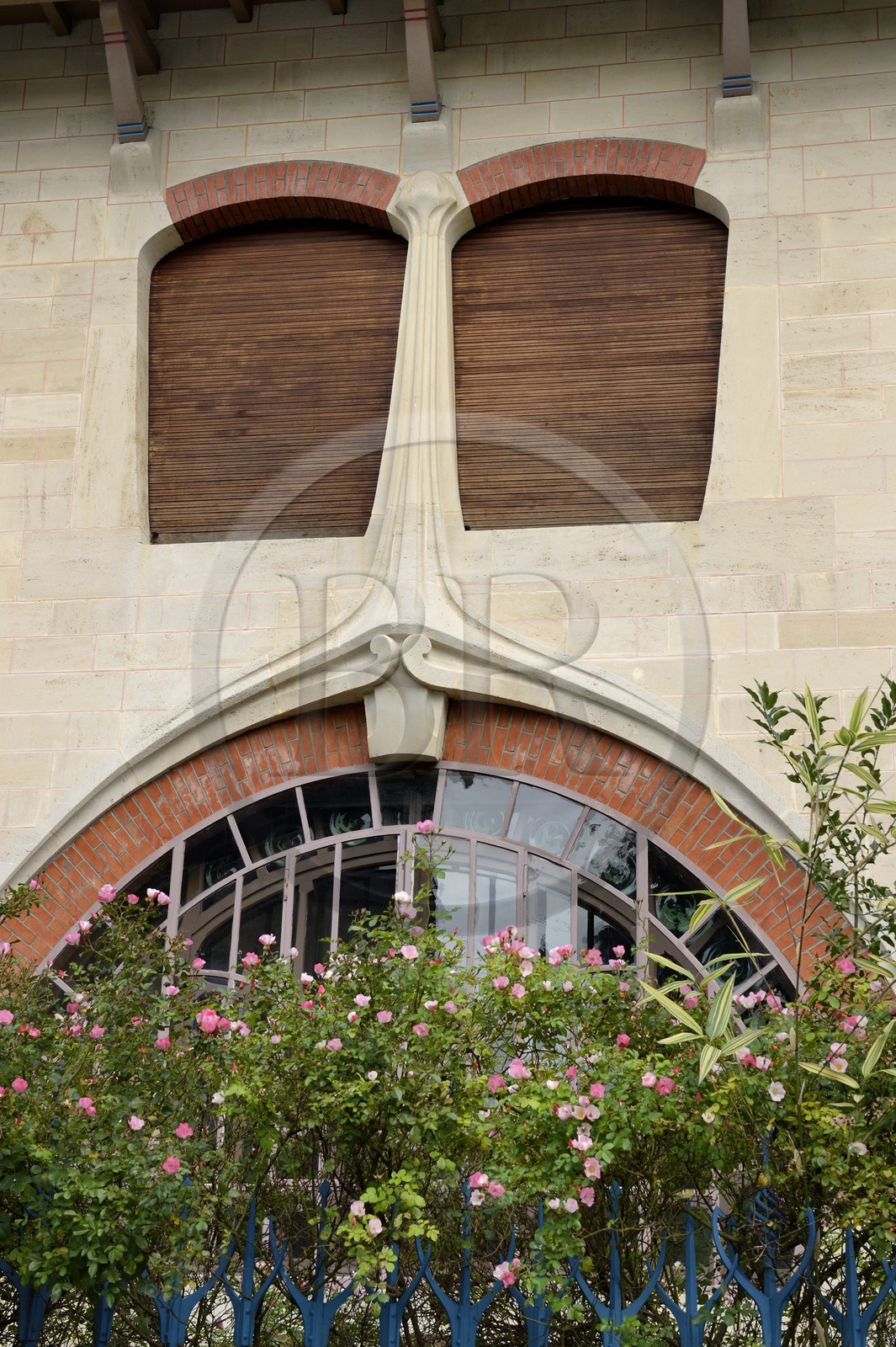 France, Meurthe-et-Moselle (54), Nancy, villa des Glycines de style Art Nouveau