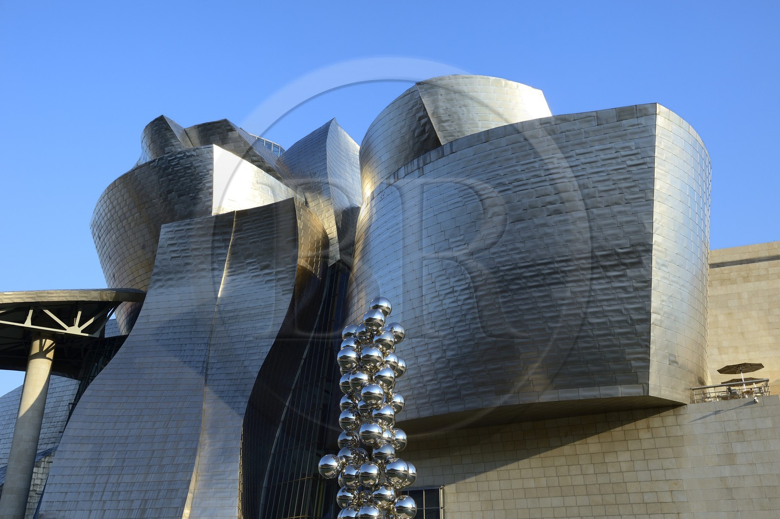 Espagne, Biscaye, Pays Basque espagnol, Bilbao, le musée Guggenheim  de l'architecte Frank Gehry