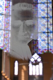 France, Paris (75), musée des Arts et Métiers dans l'église Saint-Martin des Champs, portrait de l'abbé Grégoire