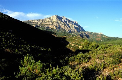 France, Bouches du Rhone, Montagne Sainte Victoire