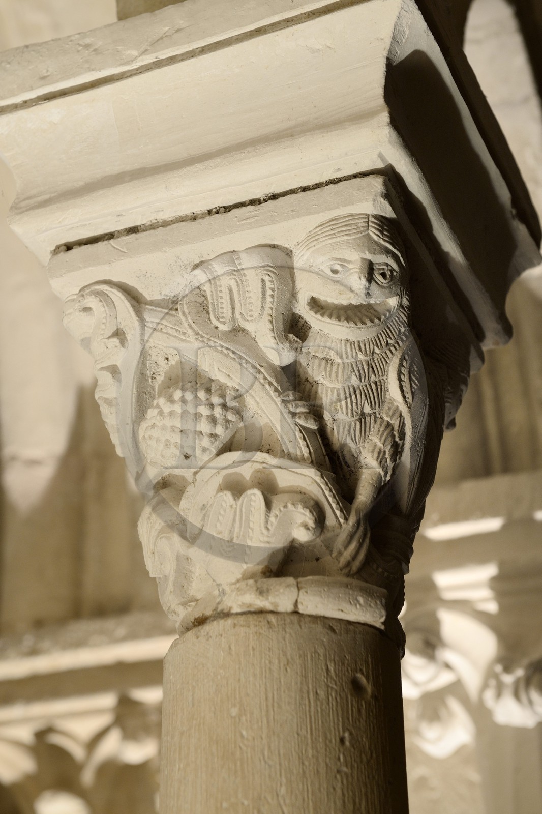 France, Marne (51), Reims, musée Saint-Remi dans l'ancienne abbaye royale Saint-Remi, la salle capitulaire, classée Patrimoine Mondial de l'UNESCO