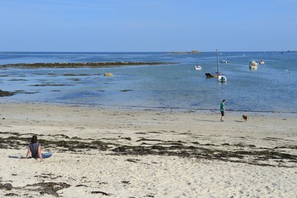 France, Finistere, Pointe de Penmarch beach