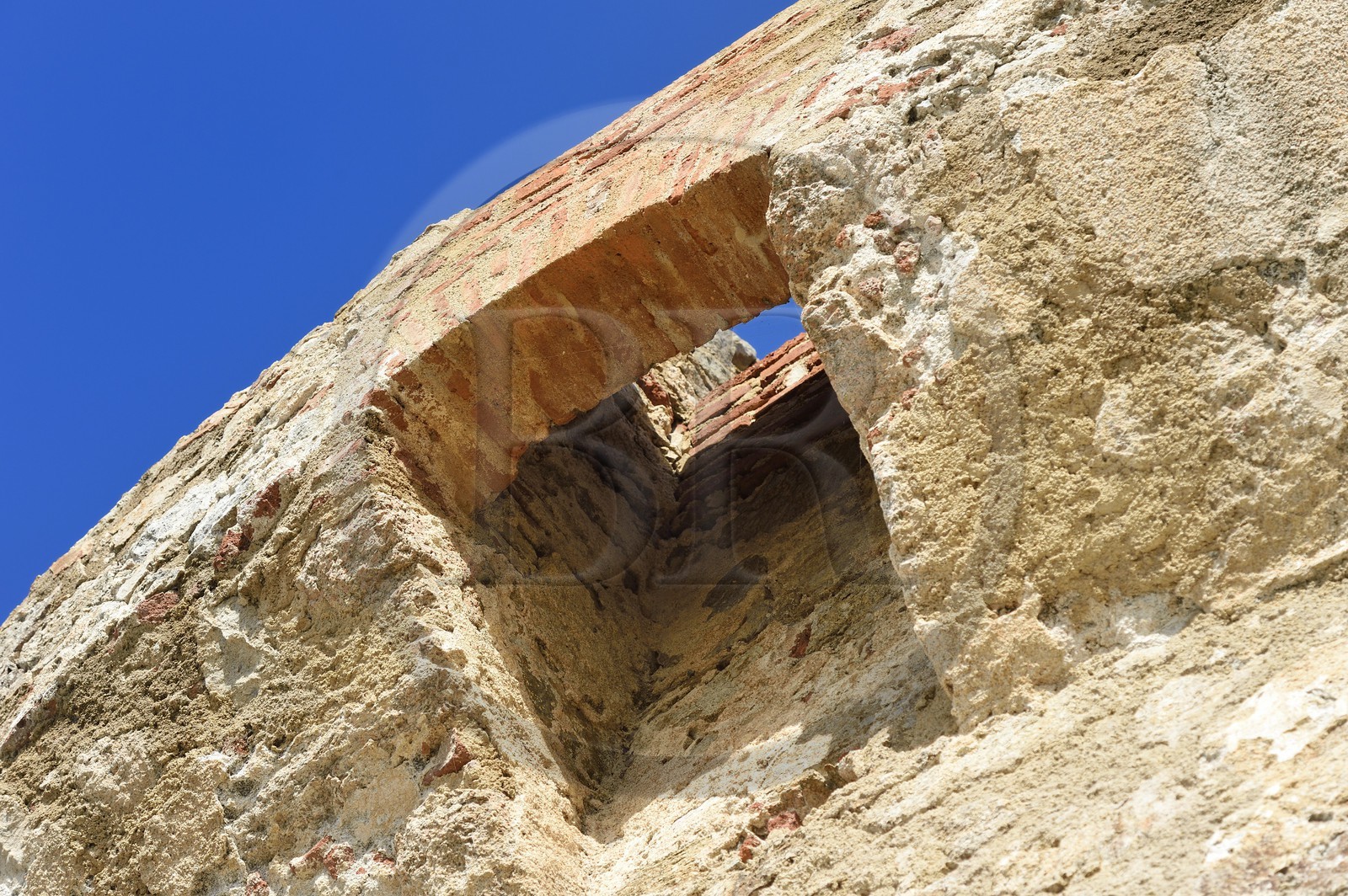 France, Corse-du-Sud (2A), Golfe d'Ajaccio, tour de Capitello, pres de la plage du Ricanto