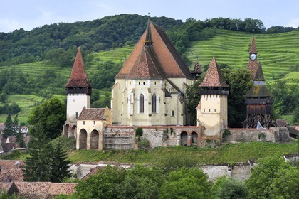 Romania, Transylvania, Biertan, the fortified church listed as World Heritage by UNESCO