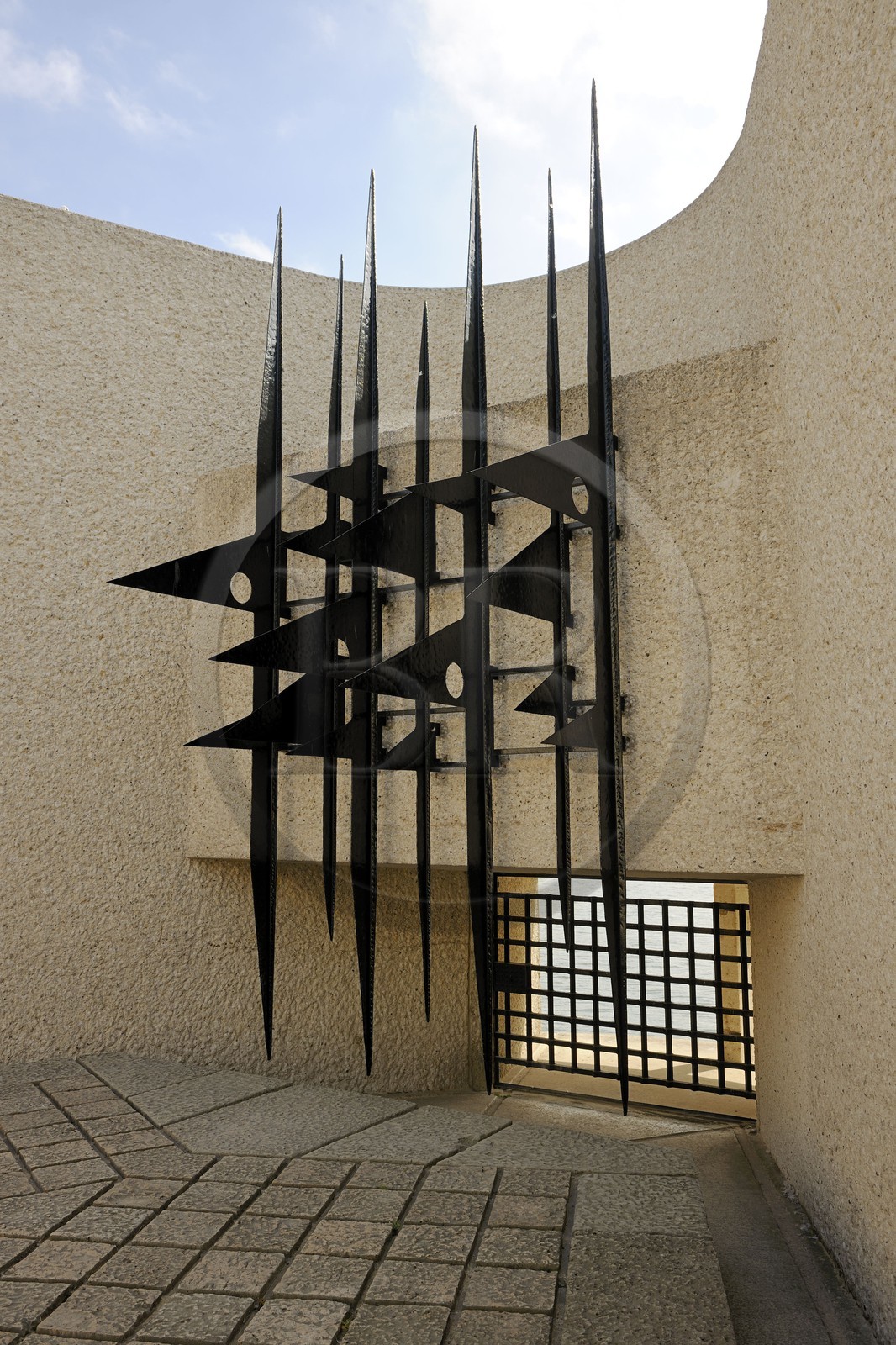 France, Paris (75), Ile de la Cité, Mémorial des martyrs de la Déportation