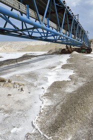 France, Bouches-du-Rhône (13), Camargue, Salin-de-Giraud, les salins du Midi