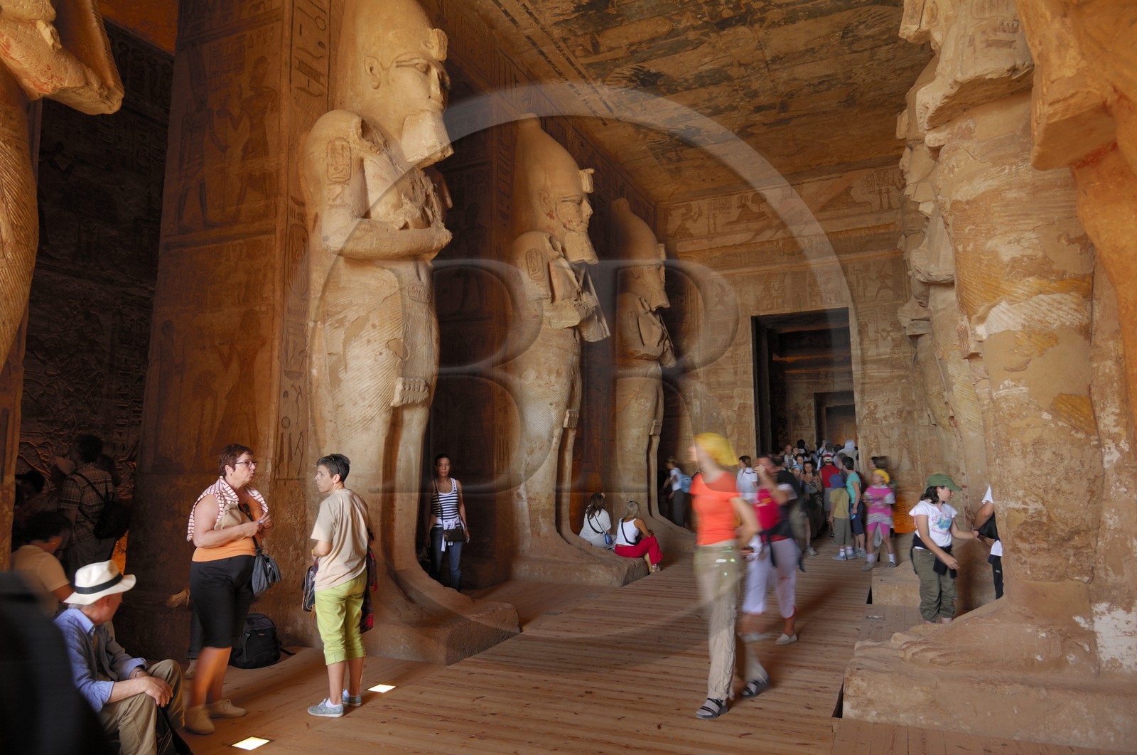 Egypt, Upper Egypt, Nubia, Abu Simbel, site listed as World Heritage by UNESCO, Ramesses II Temple