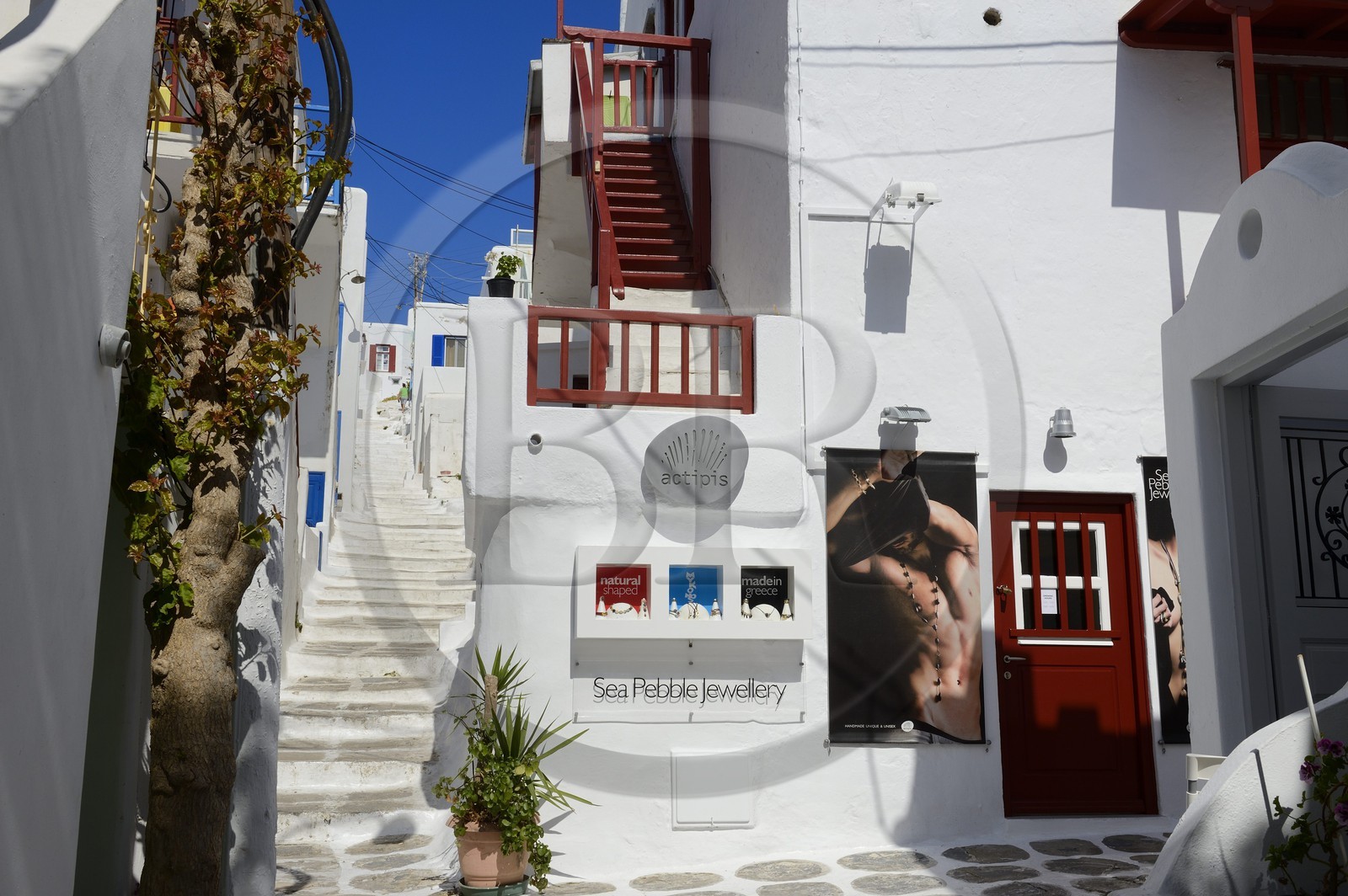 Grèce, Les Cyclades, mer Égée, île de Mykonos, Chora (Mykonos town)