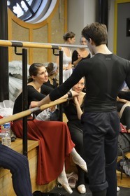 France, Paris, Garnier Opera, rehearsal of Don Quixote