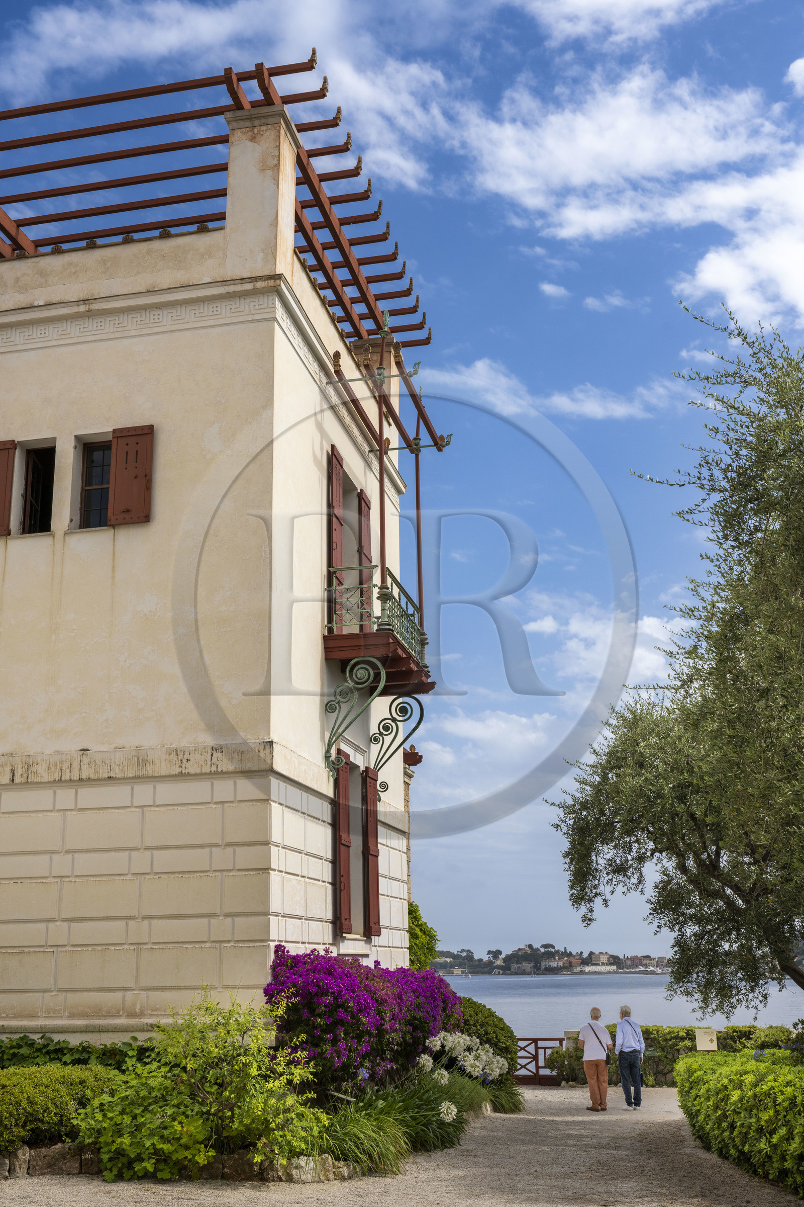 France, Alpes-Maritimes (06),  France, Alpes Maritimes (06), Beaulieu sur Mer, villa Kerylos de style neo-grec construite en 1908 par architecte Emmanuel Pontremoli
