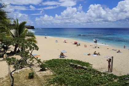 France, île de la Réunion, la Côte Ouest, commune de Saint Gilles les Bains, plage de Boucan Canot