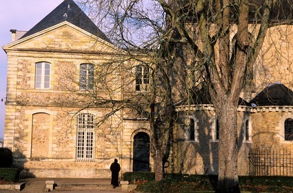 France, Sarthe (72), Solesmes, l' abbaye Saint-Pierre