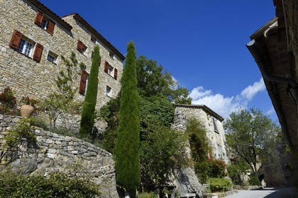 France, Var (83), parc naturel régional du Verdon, Bargème, labellisé Les Plus Beaux Villages de France