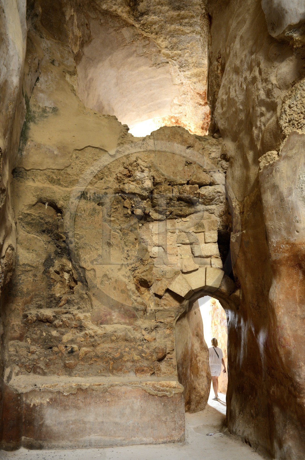 Israel, Northern District, Galilee, Nazareth, Zippori (Tzippori) National Park, the ancient water reservoir