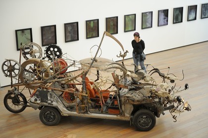 Suisse, Bâle, musée Tinguely, Safari de la Mort Moscovite (1989)