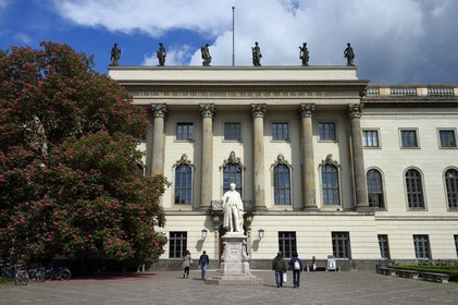Allemagne, Berlin, Humbolt-Universität (université Humboldt) sur Unter den Linden